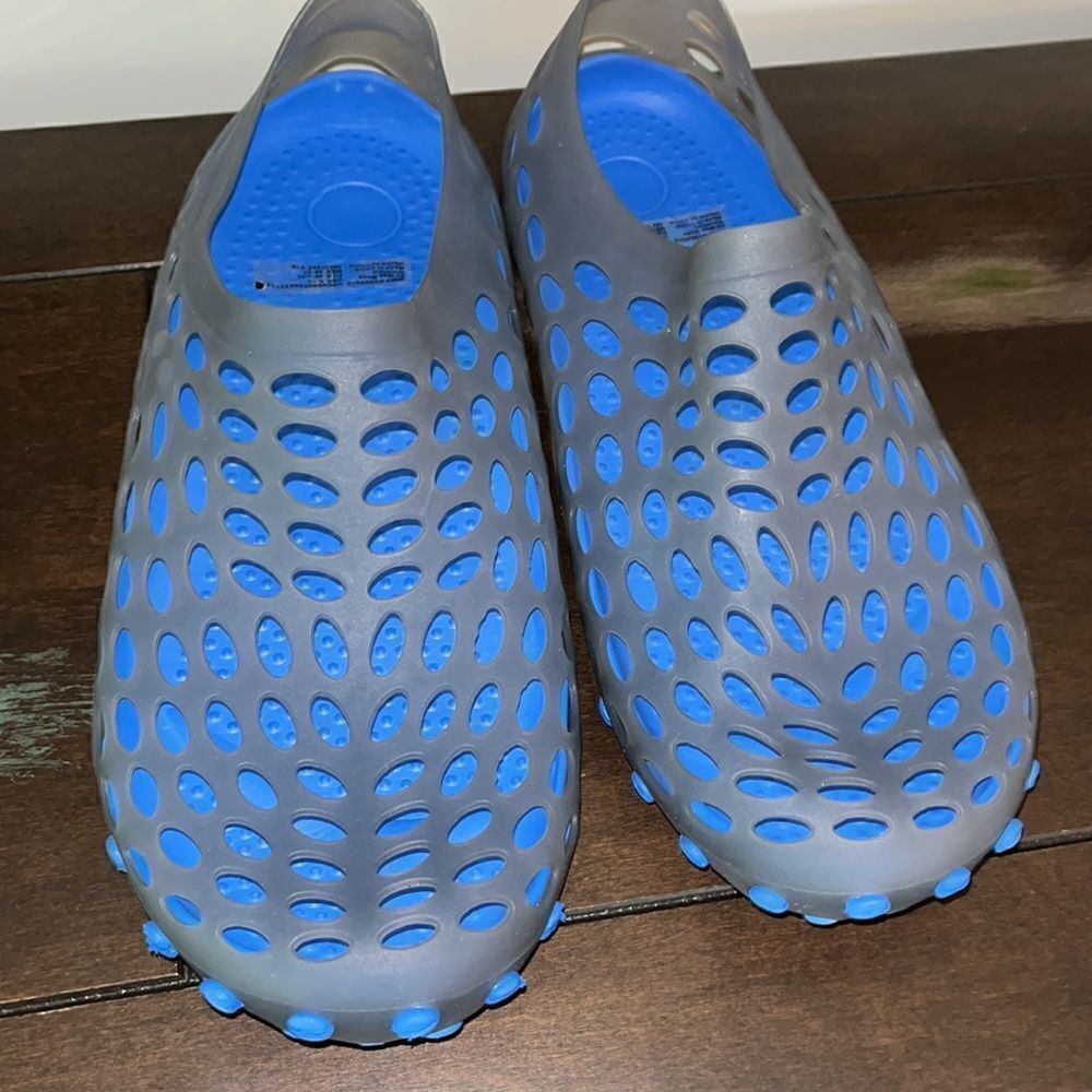 Two tone perforated beach sand Shore Brewster ATR men’s water fishing shoes 9-10